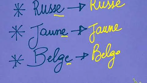 Come si riconoscono i nomi femminili in francese?