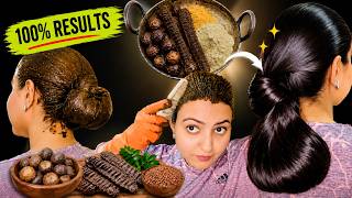 Homemade *Black Gold* Hair Serum / Mask for Long, Shiny, Frizz Free Hair | 100% Results