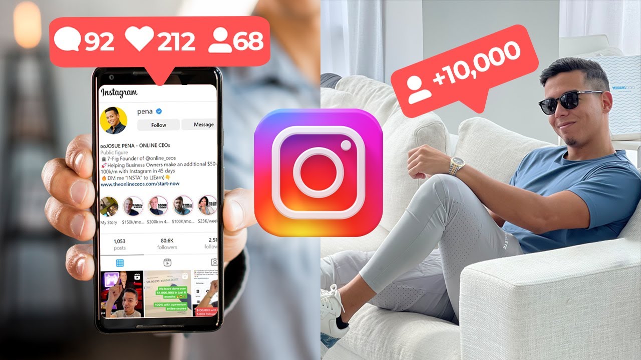 HOW To GROW 10K INSTAGRAM FOLLOWERS In 30 Days In 2023 - YouTube