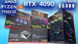 Building an All ROG High End Gaming Pc $5300 (2023)