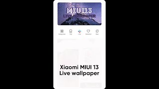Xiaomi MIUI 13 Live wallpapers #Shorts #shortvideos #MIUI13 #MIUI13wallpapers #Xiaomi screenshot 5