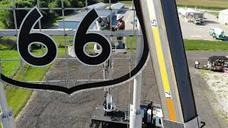 The World's Largest Route 66 Sign Motorheads Springfield Illinois