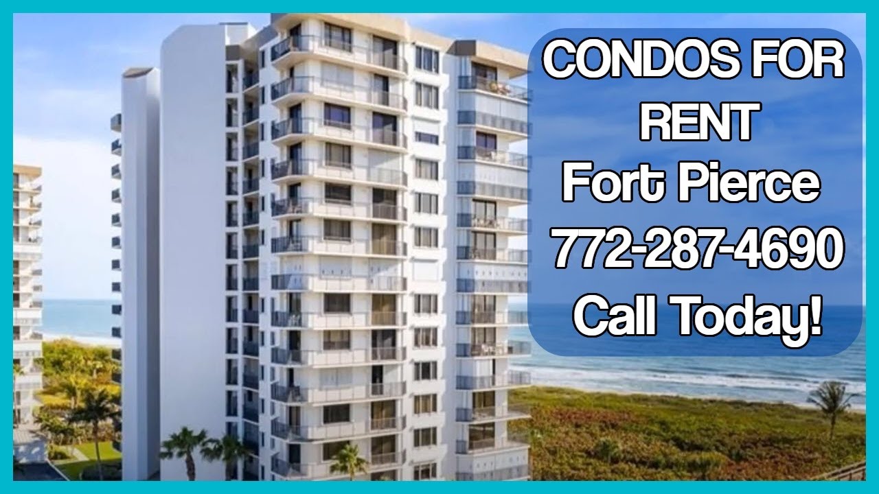 Condos for Rent Fort Pierce FL YouTube