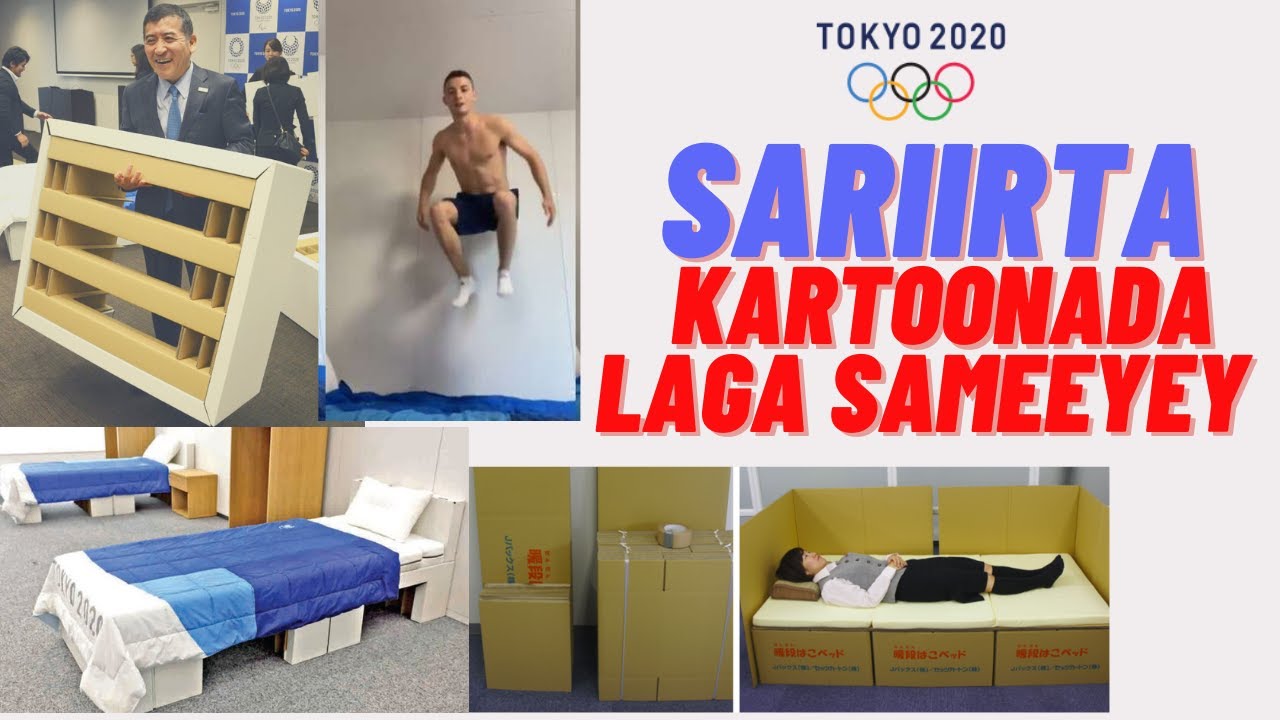 japan creates cardboard beds for athletes at Tokyo 2020 Olympics 