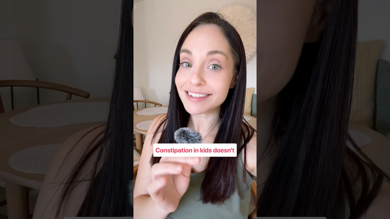 Unexpected signs of constipation in kids 