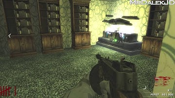 "CALL OF THE DEAD SCAVENGER!" - Custom Zombies "ZOMBIE LIBRARY" PART 1 (CoD WaW Custom Zombies)