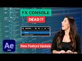 No More FX Console - Quick Apply - After effects
