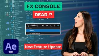 No More FX Console - Quick Apply - After effects