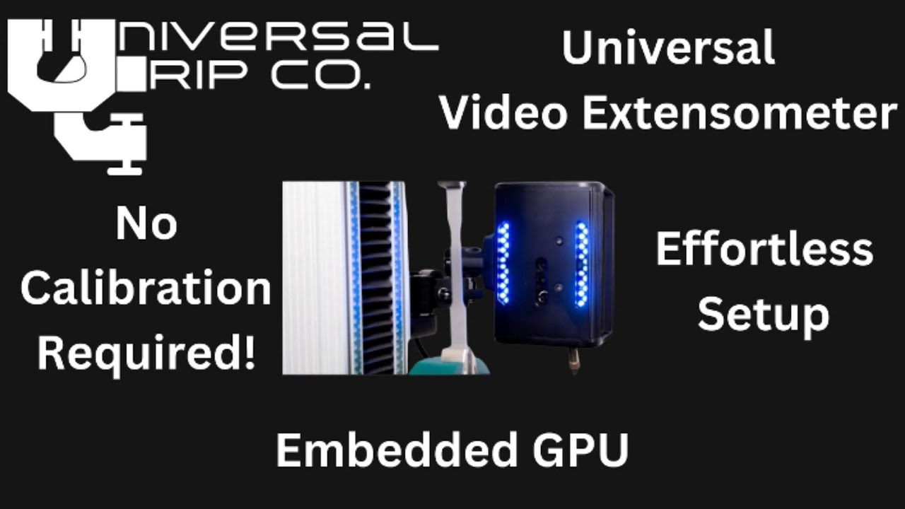 Vector Universal Video Extensometer - Compatible with Any Universal Testing Machine