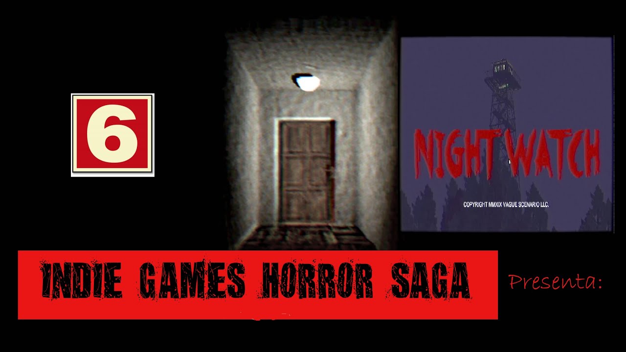 INDIE GAMES HORROR SAGA #6 | Night Watch trailer + Gameplay puppet combo games