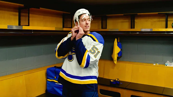 Jordan Binnington dresses like a forward