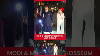 Colosseum Visit Sparks Buzz Around Modi-Meloni Meet