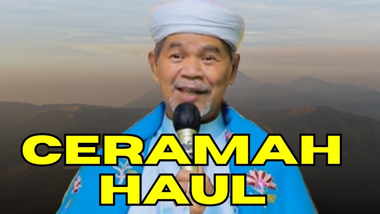 KH. MUNAWIR ASELI; CERAMAH HAUL DI MAJELIS AL-BANTANI