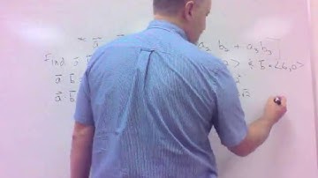 292 12.3(a) - Dot Product; Angle between Vectors (2)