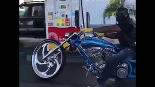 That is one cool motorcycle