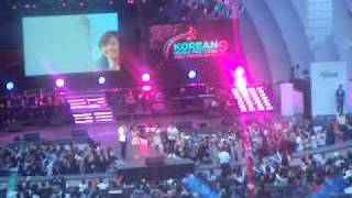 Soohyun And A Few People At The Festival- Hollywood Bowl 2011