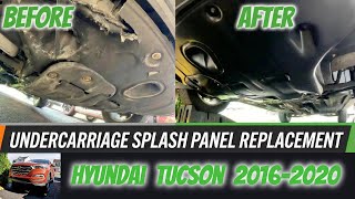How To PROTECT YOUR ENGINE I Install, Replace UNDERCARRIAGE ENGINE SPLASH 2014-17 Hyundai Tuscon DIY