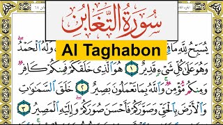 سورة التغابن Surah Al Taghabon عبد الرشيد صوفي Abd Alrashid Sofi برواية حفص عن عاصم