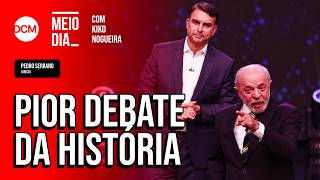 BTG/Nexus: Lula cresce e empata com Flávio; Janones internado na UTI após pior debate da história