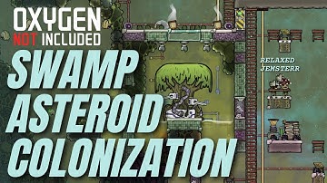 Can we COLONIZE a SWAMP ASTEROID?! (LP1-EP 27) Oxygen Not Included Spaced Out