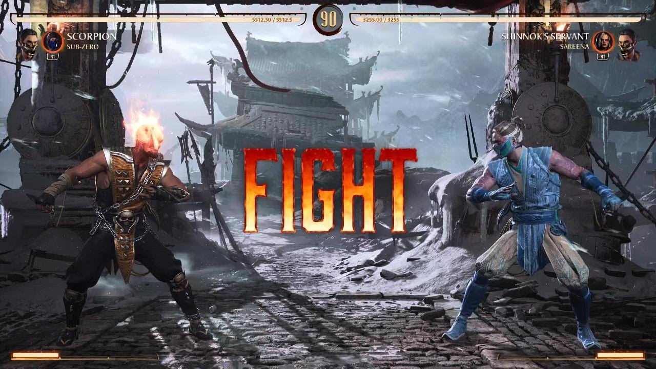 Mortal Kombat 1 - Invasions Season 3: Speared - Shinnok's Servant (Cryomancer Heart Level)