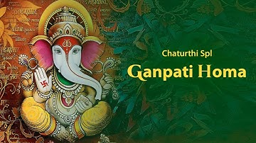Chaturthi Spl Ganpati Homa | 09 Nov 2025 | Live From VDS Bangalore Ashram
