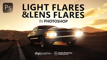 Lens Flares in Photoshop Tutorial