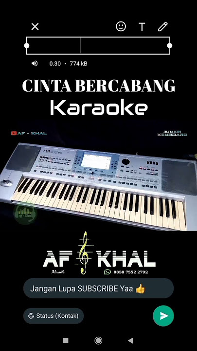 CINTA BERCABANG (full di deskripsi) #jumariafkhal #jumarikeyboard