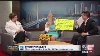 Sandra Hardin, doctor talk Myasthenia Gravis