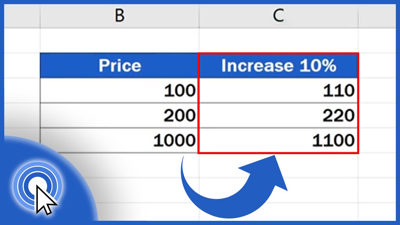 How to Calculate Percentage Increase in Excel