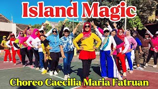 ISLAND MAGIC#linedance #beginners #Choreo Caecilia Maria Fatruan#demo by LDPS