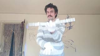 4k double eagle nunchaku combo' in slow motion!!