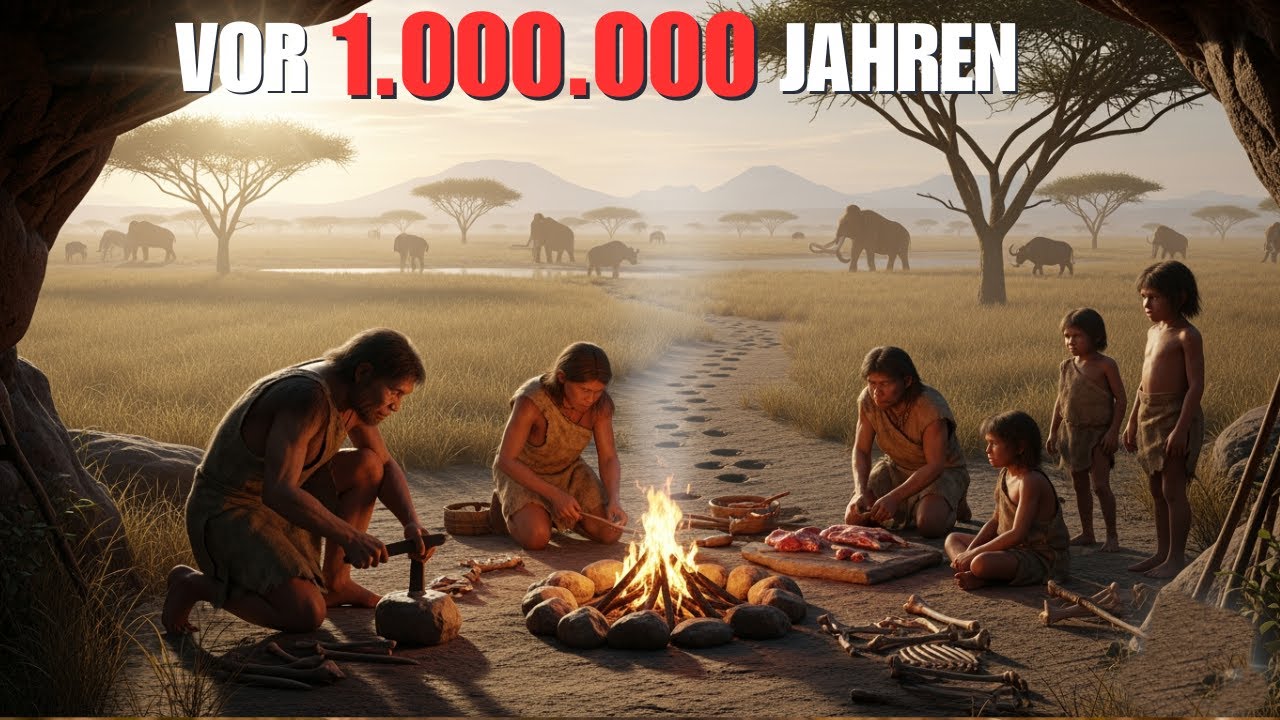 Was haben Menschen vor 1.000.000 getrieben? | Zum Einschlafen