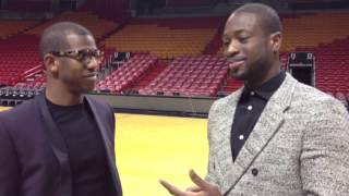 2013 All-Star Saturday Night Captains Dwyane Wade & Chris Paul.