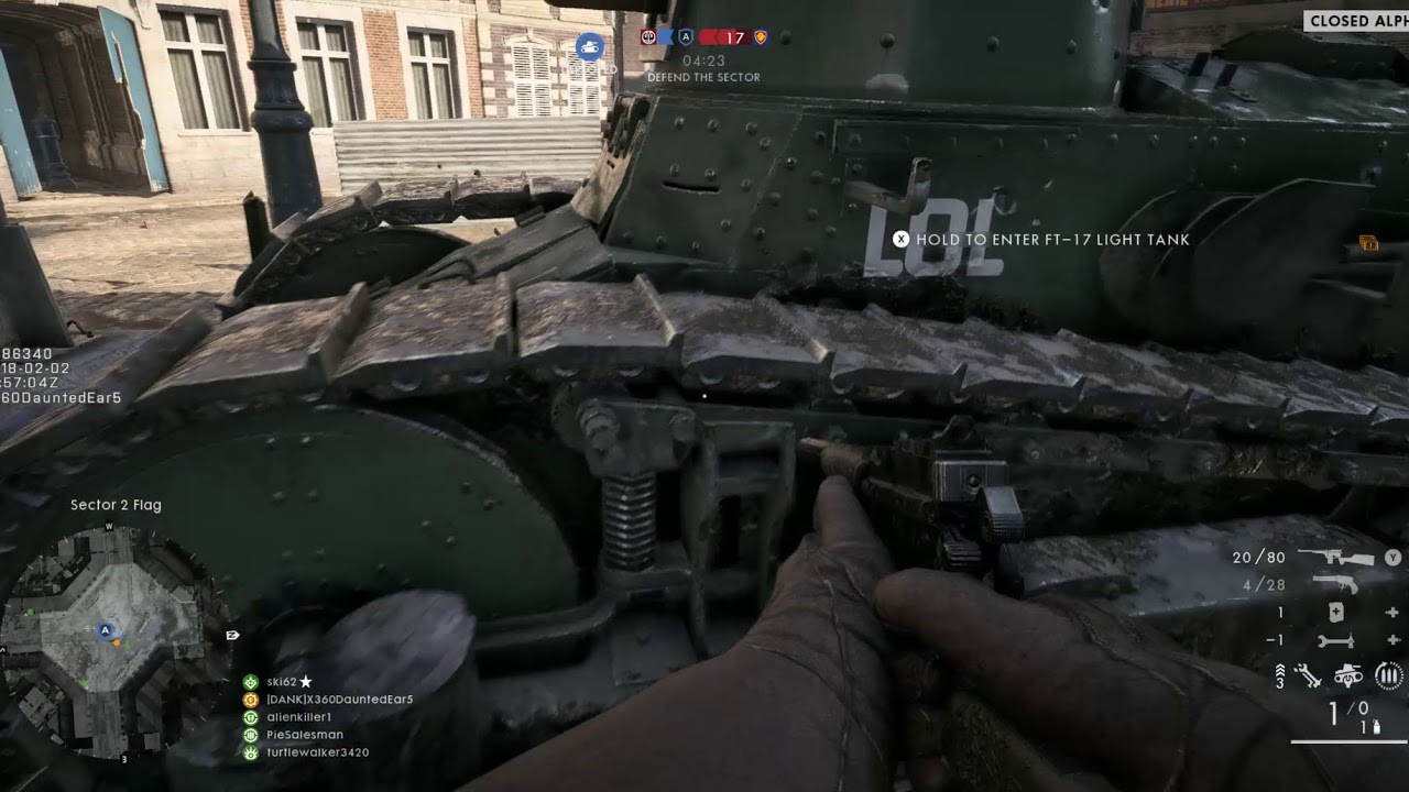 Battlefield 1 Incursions Community Test Environment (CTE)