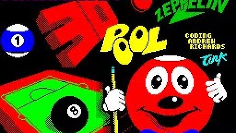 American 3D Pool Review for the Sinclair ZX Spectrum by John Gage