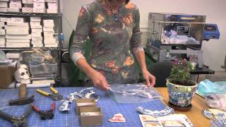 How to Cut China Plate for Mosaic Art