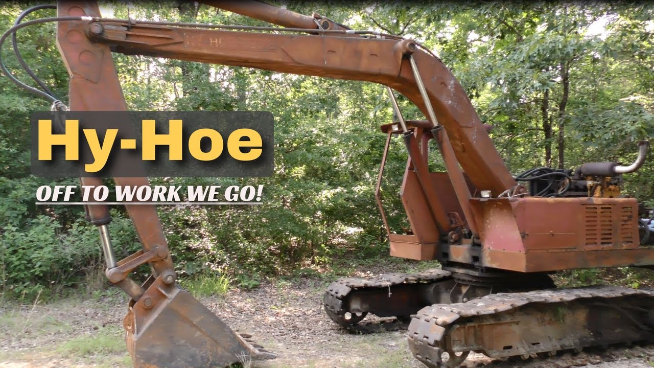 Old Iron Road Trip, Antique HyHoe 685 B Excavator YouTube