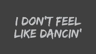 Scissor Sisters - I Don&#39;t Feel Like Dancin&#39; (Lyrics)