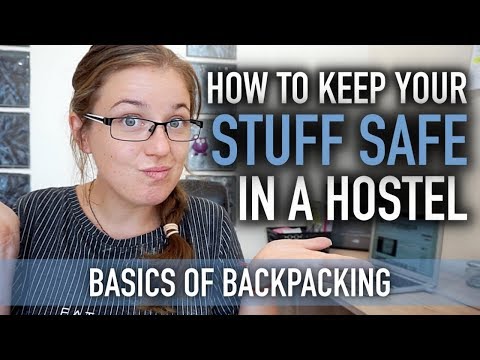 Hoe u uw documenten veilig in een hostel! | Basis van Backpacking # 10