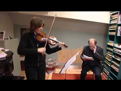 2008 Willem Breuker rehearses Zaagzusje Sonatine with Gerard Bouwhuis en Heleen Hulst