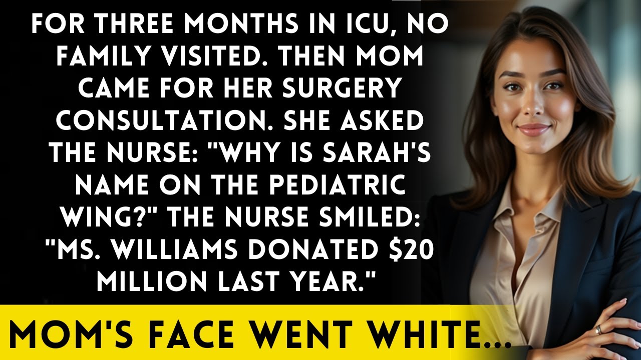 My Family Didn't Visit Me in ICU for 3 Months - Then Saw My Name on the Hospital Wing