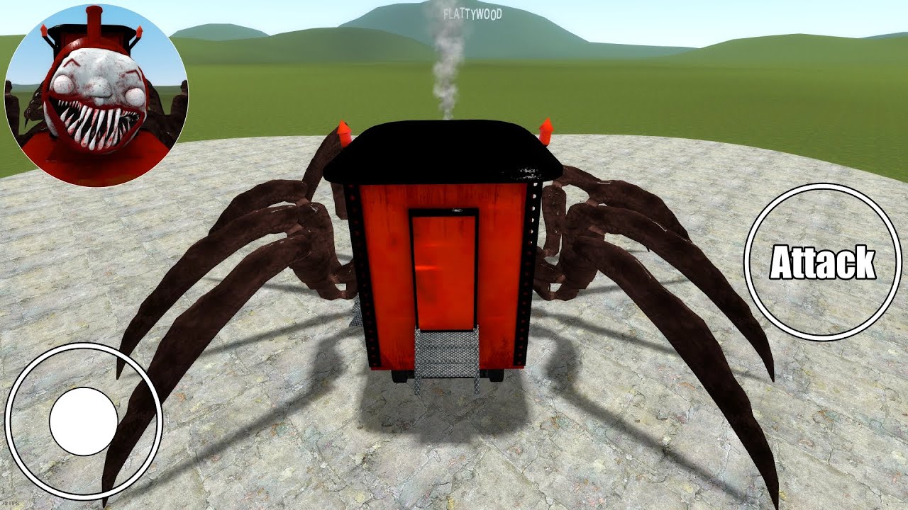 What if I Become CHOO CHOO CHARLES in Garry's Mod!