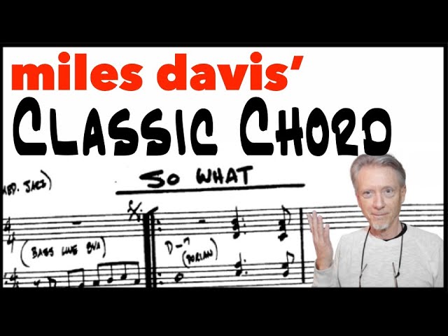 "So What" Chords | not just for jazz