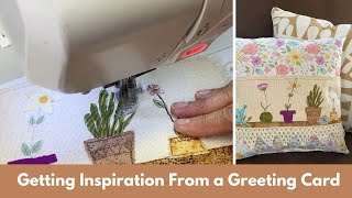 Getting Inspiration from a Greeting Card