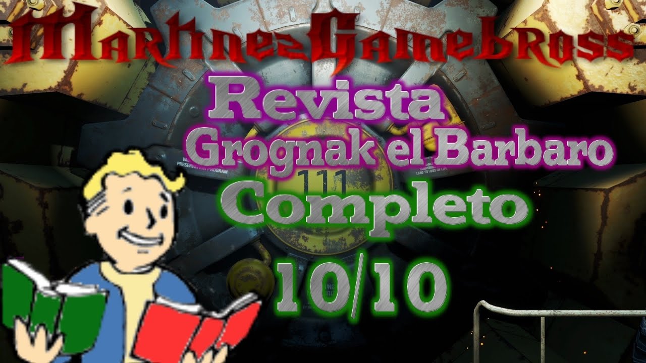 Grognak el Barbaro - Completo - Revista - Fallout 4