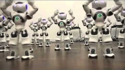 Nao Robots Dancing together  All the single ladies