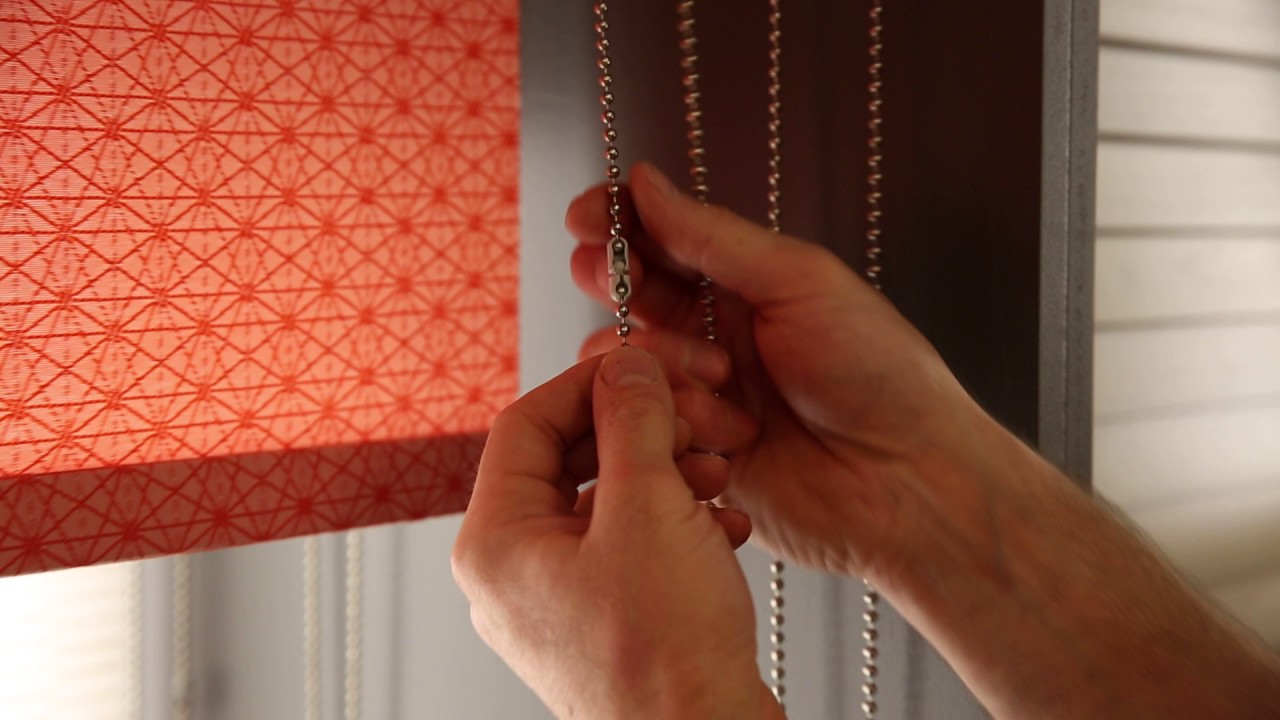 Roller Blind Child safety breakaway/connector YouTube