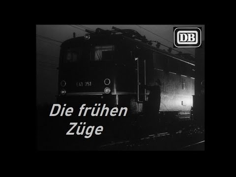 Die frühen Züge von Hamburg [DB 1967]