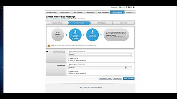 Voice Broadcast Tutorial Video